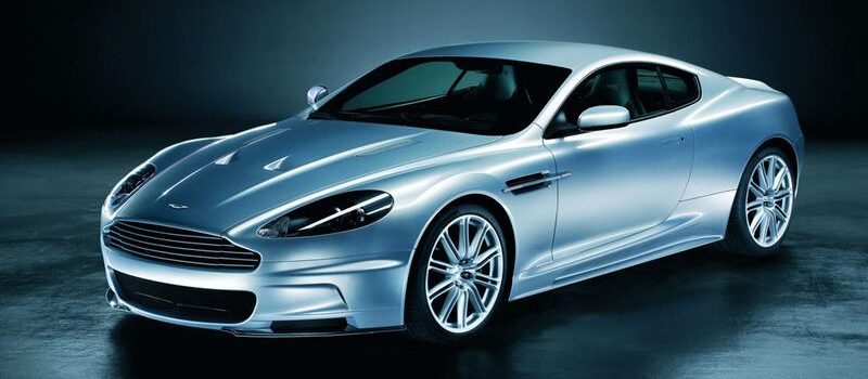 Aston Martin DBS the only way to roll for Evan Lysacek